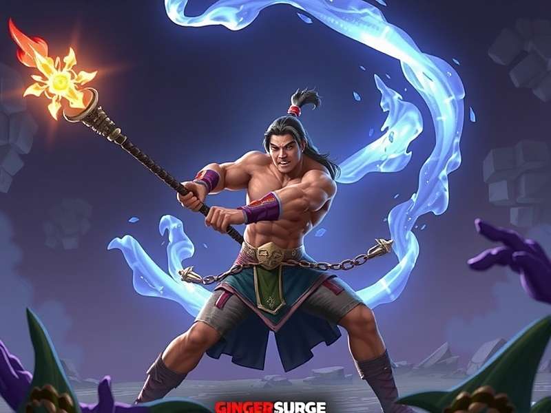 Ginger Surge Combat Scene - Raju Using Ginger Staff